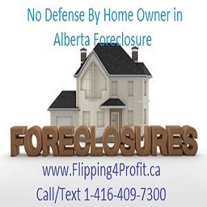 Foreclosure Process of Alberta