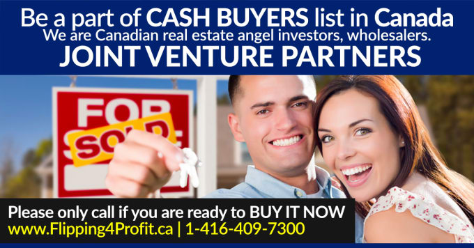 Cash Buyers in Canadian Real Estate