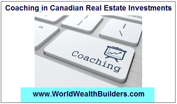 Coaching in Canadian Real Estate Investments